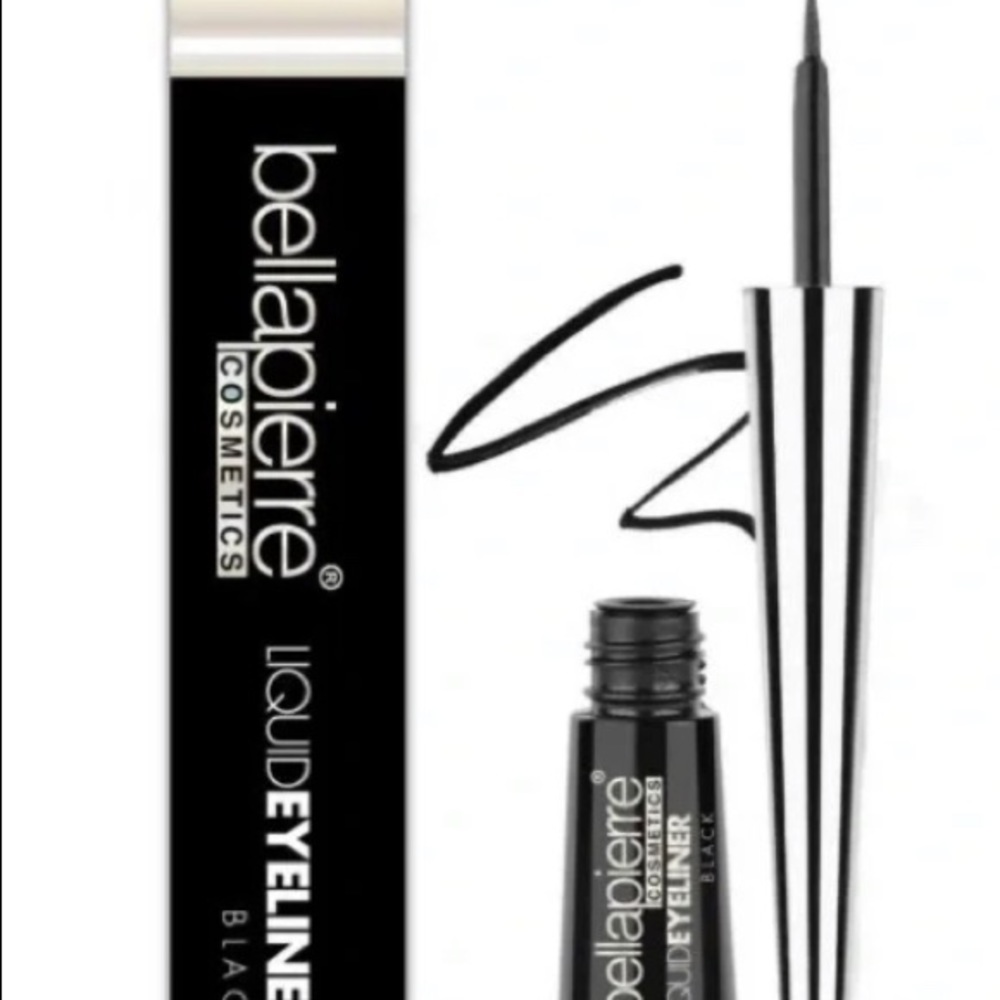 BELLAPIERRE Cosmetics Liquid Eyeliner‎ Black 4ml/0.13oz Full Sz NIB